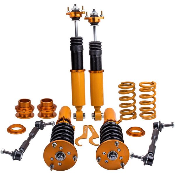 Винтовая подвеска (койловеры) BMW Z4 (E85) 2003-2008 Maxpeedingrods с демпфером 24 положения + регулируемые стойки стабилизатора. — изображение 2