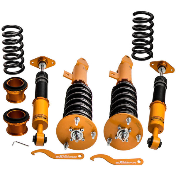 Винтовая подвеска (койловеры) DODGE CHALLENGER RWD 2008-2010 Maxpeedingrods с демпфером 24 положения. — изображение 2