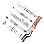 Винтовая подвеска (койловеры) Honda Fit/Jazz 1st Gen GD 2001-2008 DWD с демпфером 32 положения.