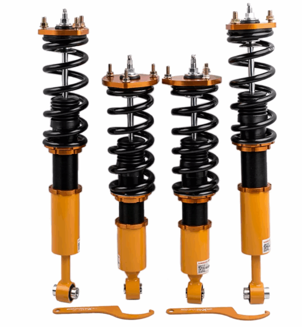 Винтовая подвеска (койловеры) Lexus IS 2001-2005 Maxpeedingrods с демпфером 24 положения.