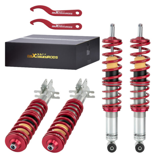 Винтовая подвеска (койловеры) Volkswagen Golf MK1 1975-1984 Maxpeedingrods. — изображение 3