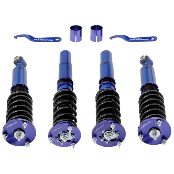 Винтовая подвеска (койловеры) BMW 5-series e39 седан 1995-2003 Maxpeedingrods. — изображение 3