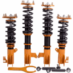 Винтовая подвеска (койловеры) Maxpeedingrods Mazda 323 1999-2003 с регулируемыми стойками стабилизатора. — изображение 3