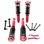 Винтовая подвеска (койловеры) Honda Accord VII 2003-2008 с демпфером 24 положения + регулируемые рычаги.