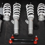 Винтовая подвеска (койловеры) Seat Leon 2nd Gen 1P 2005-2012 DWD с демпфером 32 положения + регулируемые стойки стабилизатора.