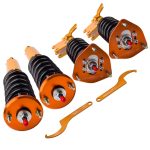 Винтовая подвеска (койловеры) Nissan Silvia S13 1989-1993 с демпфером 24 положения. — изображение 3