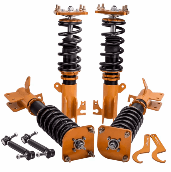 Винтовая подвеска (койловеры) Maxpeedingrods Mazda 323 1999-2003 с регулируемыми стойками стабилизатора.