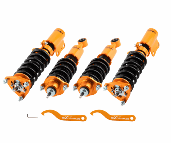 Винтовая подвеска (койловеры) Maxpeedingrods на Mitsubishi Lancer 10 2008-2016 с демпфером 24 положения.