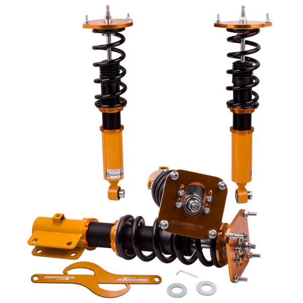 Винтовая подвеска (койловеры) Mazda RX7 FC FC3S 1986-1991 Maxpeedingrods с демпфером 24 положения. — изображение 2