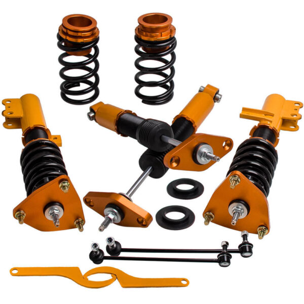 Винтовая подвеска (койловеры) Hyundai Genesis купе 2011-2015 Maxpeedingrods с демпфером 24 положения.