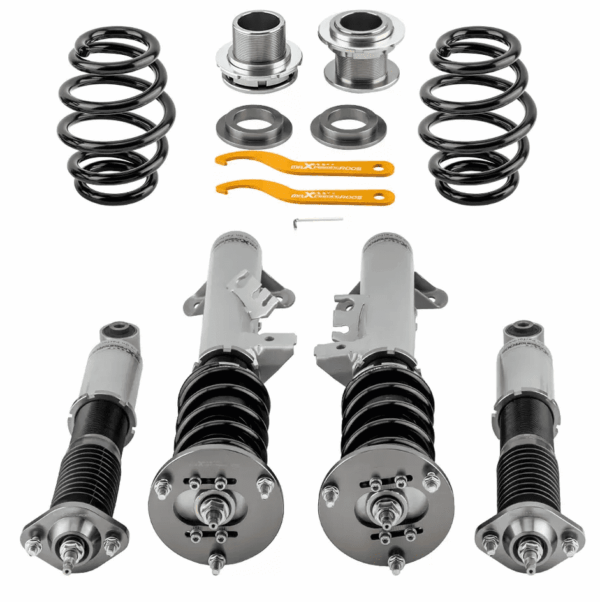 Винтовая подвеска (койловеры) BMW 3-series e36 1990-1998 Maxpeedingrods с демпфером 24 положения. — изображение 3
