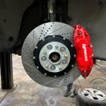 Усиленная 6-поршневая тормозная система AP Racing 9040 для Mercedes-Benz GLE-class (передняя ось от R17)